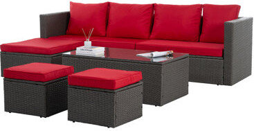 Banior Outdoor Pe Furniture 7 - Comfortable For Poolside & Backyard With And Cushions