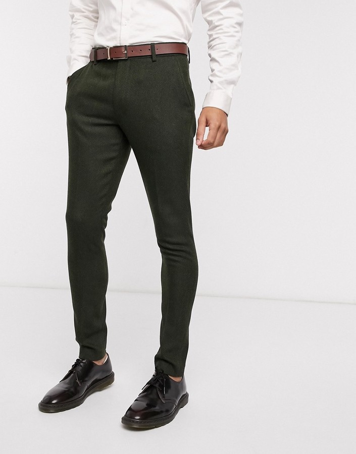 Mens Super Skinny Trousers | Shop the world's largest collection of fashion  | ShopStyle UK