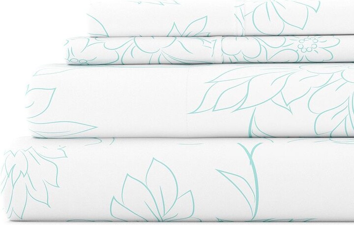 Home Collection Floral Printed Sheet Set