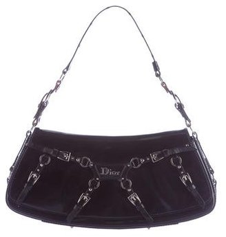 Christian Dior Buckle-Embellished Shoulder Bag