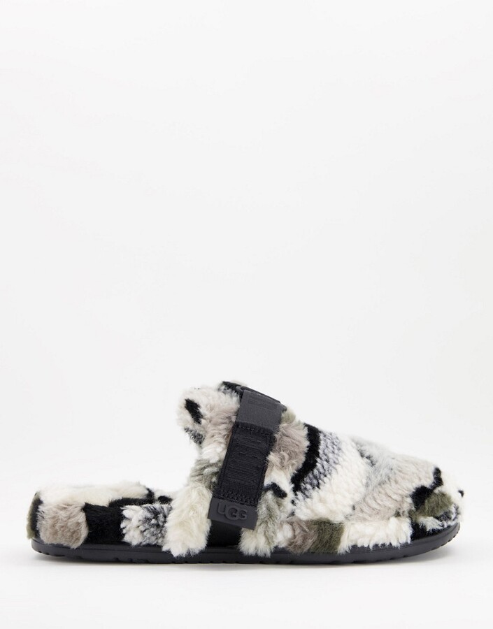 Puma Scuff Sherpa Men's Camo Slippers Shoes - Black Size 13 - Walmart.com