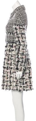 Chanel Fantasy Fur Tweed Coat