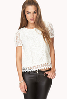 Thumbnail for your product : Forever 21 Regal Crocheted Top