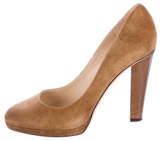 Jimmy Choo Fairly Suede Pumps