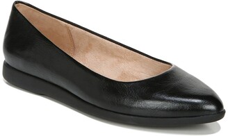 wide width peep toe flats