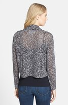 Thumbnail for your product : Vince Camuto Leopard Print Relaxed Pullover