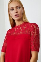 Thumbnail for your product : Coast Sleeved Lace Shell Top