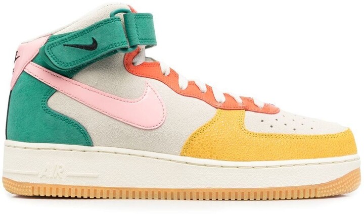 colourful nike sneakers