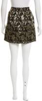 Thumbnail for your product : Gryphon Brocade Mini Skirt