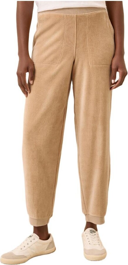 Pact Women's Organic Cotton Velour Relaxed Jogger