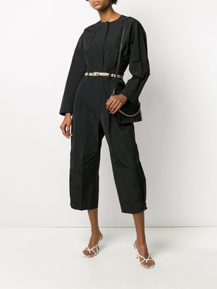 Givenchy Long-Sleeved Cargo Jumpsuit