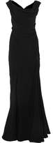 Vivienne Westwood - Amber Draped Crepe Gown - Black