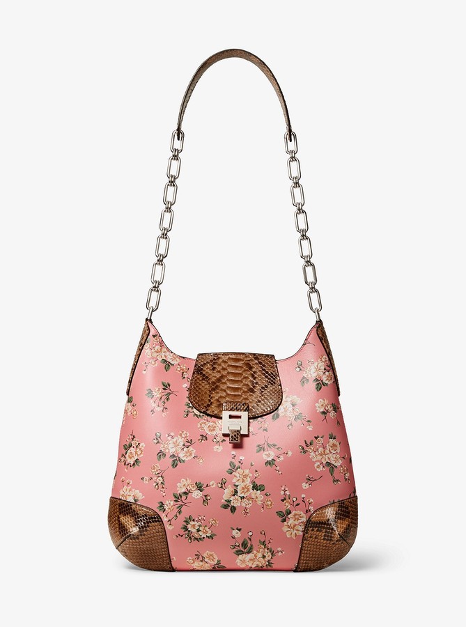 mk floral purse