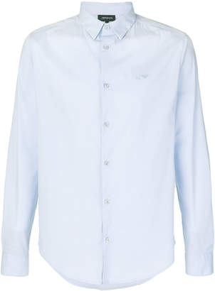 Armani Jeans embroidered logo shirt