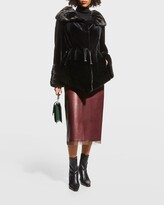 Thumbnail for your product : Gorski Reversible Sheared Mink Jacket