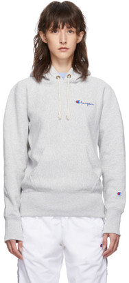 champion reverse weave small logo hoodie