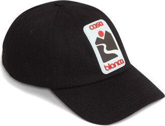 Casablanca White Yuzu Embroidered Cap - ShopStyle Hats