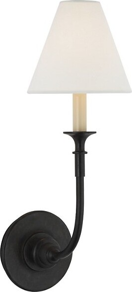 Visual Comfort Signature Piaf Wall Sconce in Black