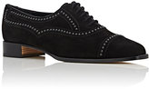 Thumbnail for your product : Manolo Blahnik Women's Perlitapla Suede Oxfords