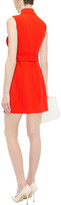 Thumbnail for your product : Jay Godfrey Belted Stretch-crepe Mini Dress
