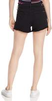 Thumbnail for your product : 7 For All Mankind High-Rise Cutoff Denim Shorts in Pitch Black 2