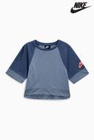 Thumbnail for your product : Next Girls Nike Short Sleeve Crop Top