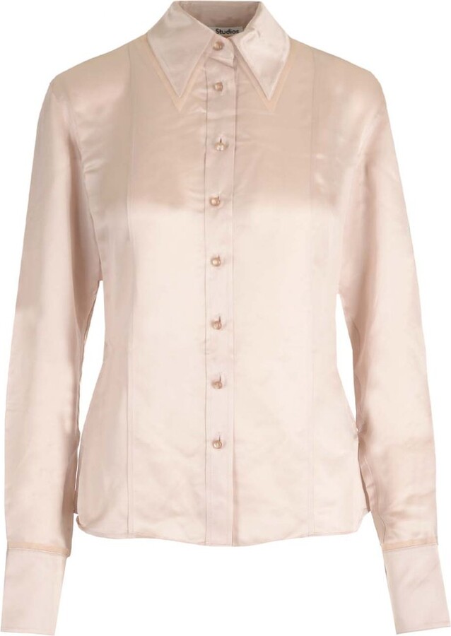 Acne Button Up Shirt | ShopStyle