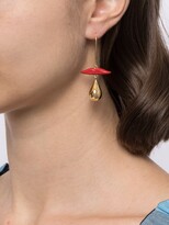Thumbnail for your product : Eshvi Lips-Charm Hanging Earrings