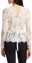 Thumbnail for your product : Unttld Lace Peplum Top