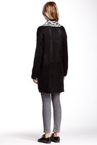 Thumbnail for your product : Romeo & Juliet Couture Printed Trim Open Front Cardigan