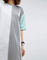 Thumbnail for your product : ASOS Color Block Mini Dress