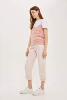 Thumbnail for your product : Topshop Sleeveless velour camisole top