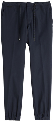 Marc Jacobs Wool-Cotton Tapered Pants