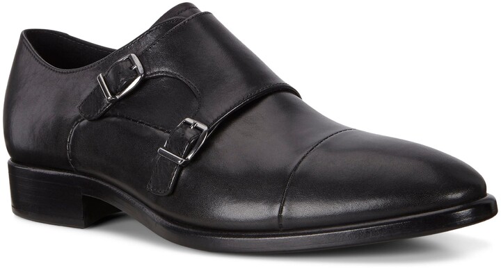 Ecco Vitrus Mondial Double Monk Strap Shoe - ShopStyle Slip-ons & Loafers