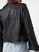 Thumbnail for your product : AllSaints Balfern Leather Biker Jacket Black
