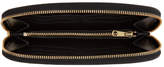 Thumbnail for your product : A.P.C. Black Half Moon Continental Wallet
