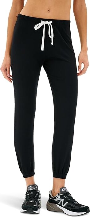 Splits59 Sonja Fleece Sweatpants Women's Clothing Black : MD, Fleece/Modal/Spandex