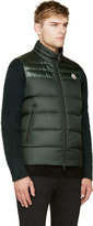 Thumbnail for your product : Moncler Green Down Dupres Vest