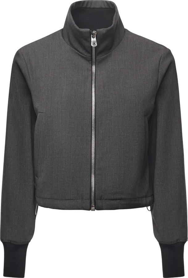 Pinko Cropped Jacket With Drawstring