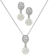 Thumbnail for your product : Nadri Boxed Pearl Pendant Necklace & Earring Set