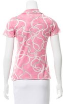 Thumbnail for your product : Lucien Pellat-Finet Patterned Polo Top