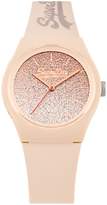 Superdry Women's Urban Ombre Glitter Silicone Strap Watch