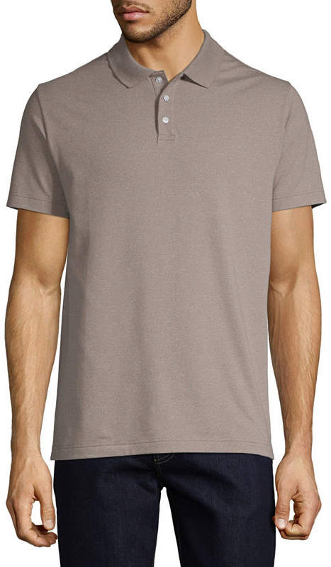 claiborne slim fit stretch polo