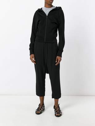 Y-3 double front fitted jacket