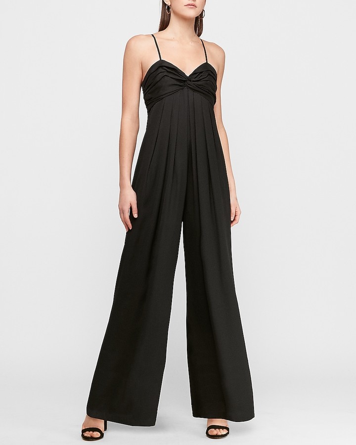 express twist front jumpsuit