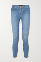 Thumbnail for your product : J Brand Alana Cropped High-rise Skinny Jeans - Mid denim