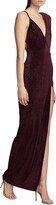 Thumbnail for your product : Michael Costello Collection Sean Velvet One-Shoulder Gown
