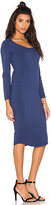 Thumbnail for your product : Monrow Core Collection Long Sleeve Dress