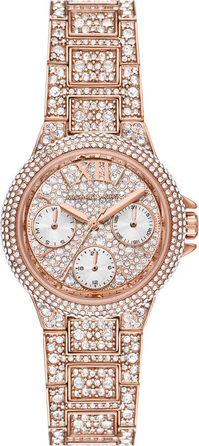 Michael Kors MICHAEL Camille Pavé Multifunction Bracelet Watch, 33mm