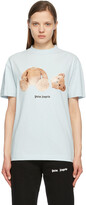 Thumbnail for your product : Palm Angels Blue PA Bear T-Shirt
